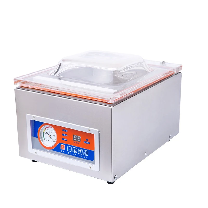 

Desktop Automatic Vacuum Food Sealer Packer Commercial Vacuum Sealing Packing Machine For Food Preservation Dry Wet