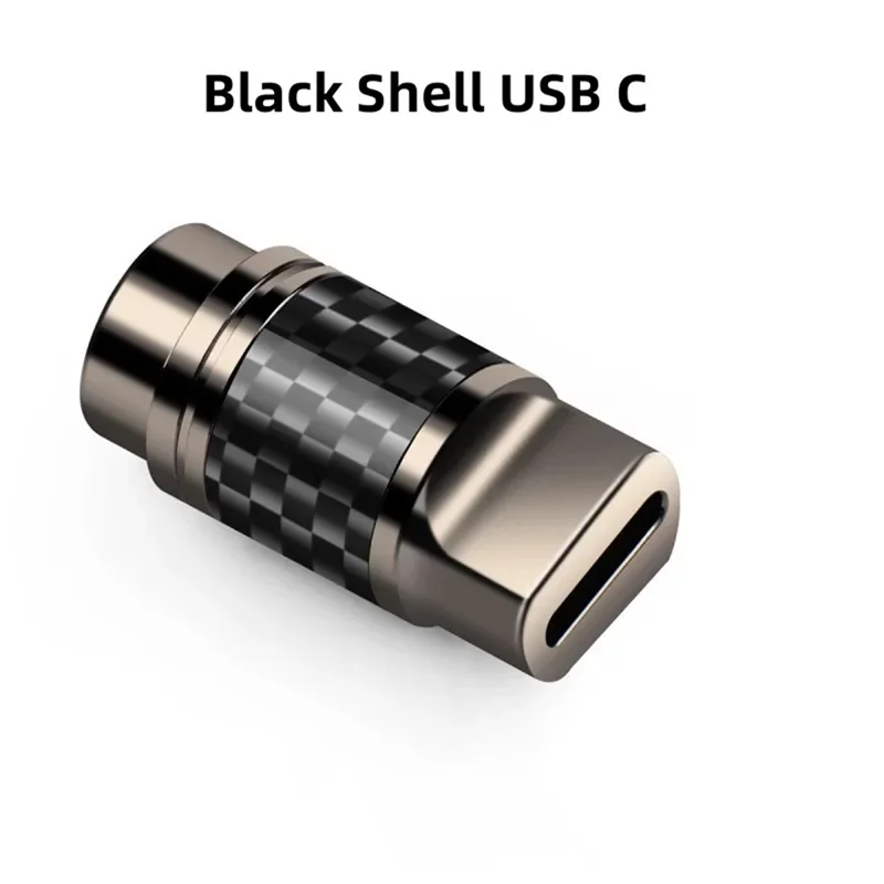 Фото AT82-DIY Разъем для наушников с разъемом USB C ALC5686 Чип Type-C Адаптер Корпус из углеродного волокна 5 шт. Электроника Разъем для наушников №1