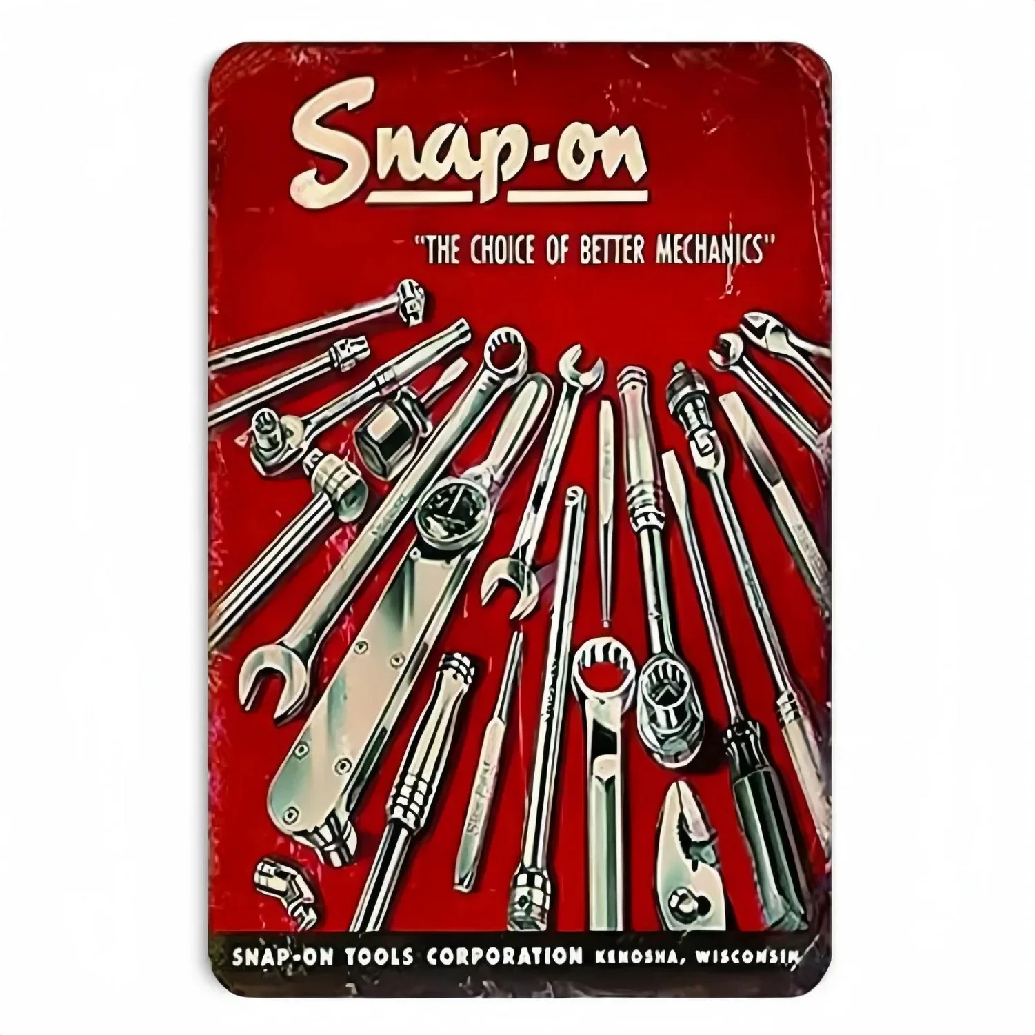 

Металлический знак "Ржавый инструмент"