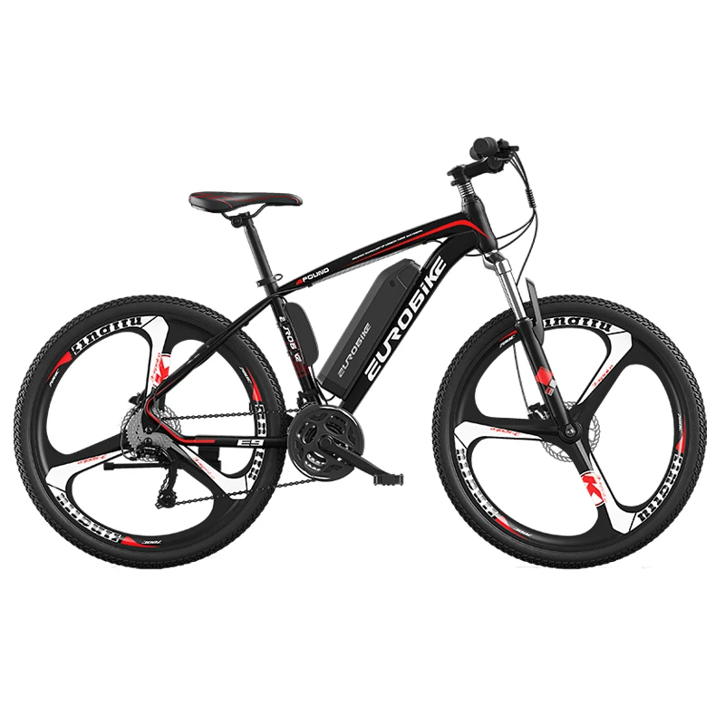 

21 speed electric bicycle Aluminum alloy electric bike for adult 3 knifes 26 inch double disc brake e bike mountain ebike