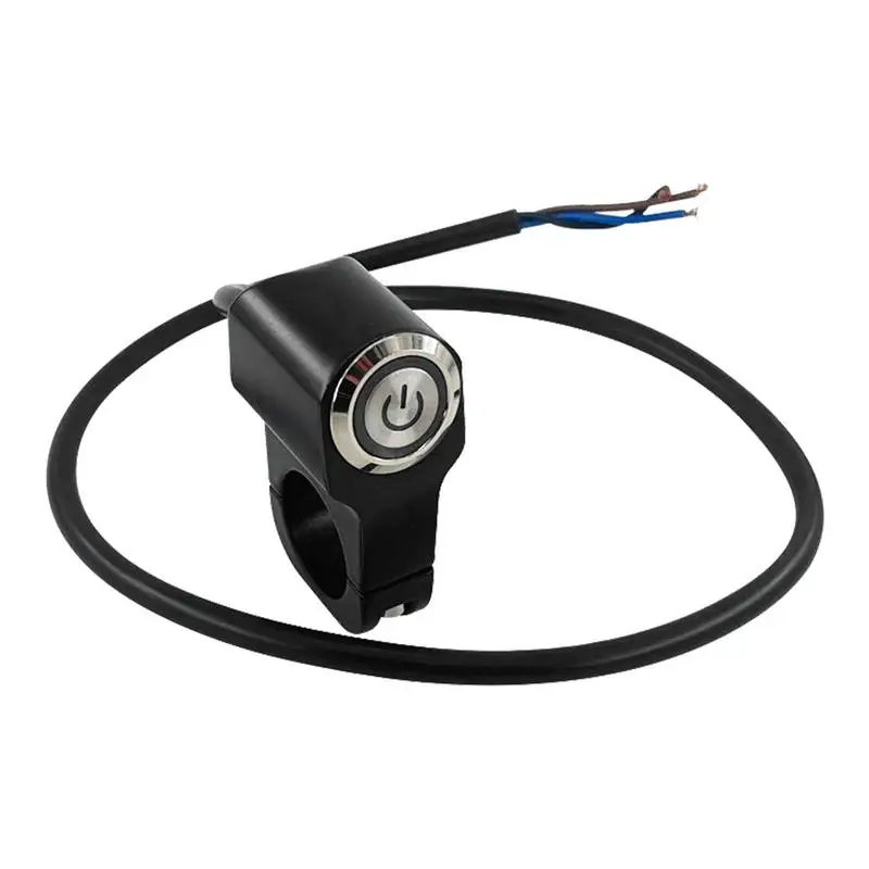 

Кнопка переключателя для мотоцикла, разъем для электронной велосипедной фары, выключатель для руля из алюминиевого сплава