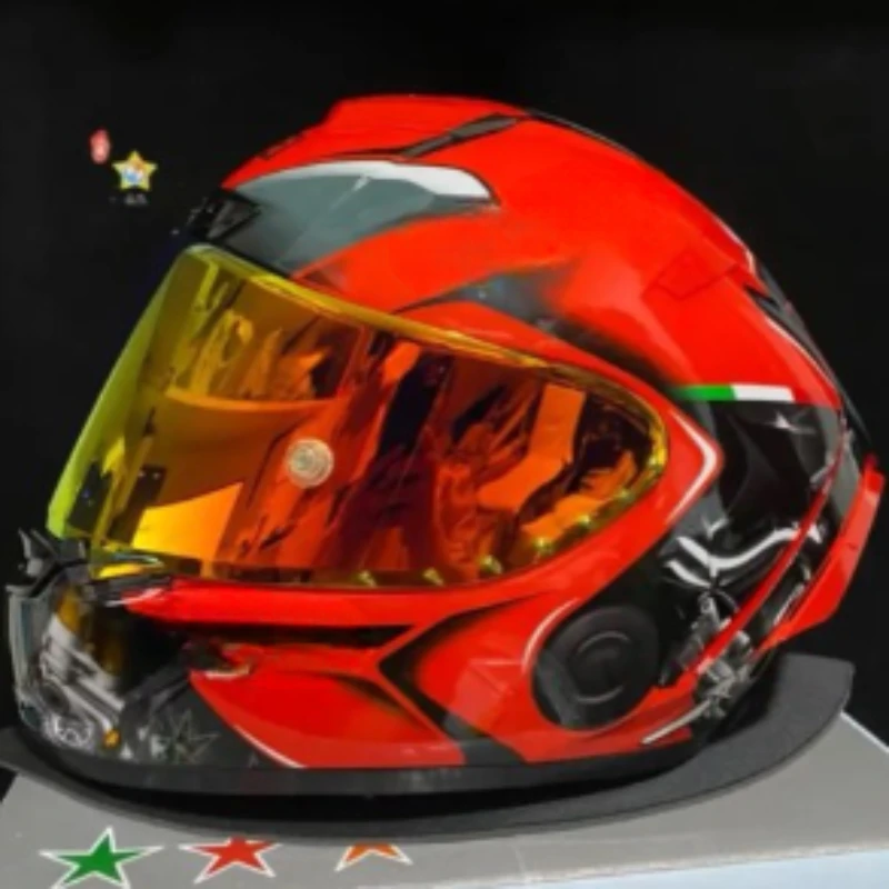 

Мотоциклетный шлем X14, шлем на все лицо X-Spirit III, фиолетовый Jiateng 2,0 X-четырнадцать, спортивный гоночный шлем, мотоциклетные шлемы