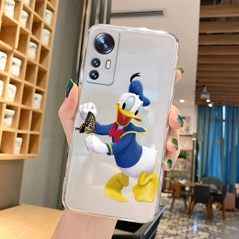 Мягкий чехол с мультяшным Микки и Минни Маусом для Xiaomi Mi 12 5G Mi12 Lite 12X 12S телефона