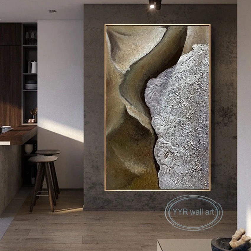 

Ручная роспись, 3D искусство, картина маслом, абстрактный холст, плакат, Настенный декор, подвесное изображение, современная акриловая роспись для дома, отеля, на заказ