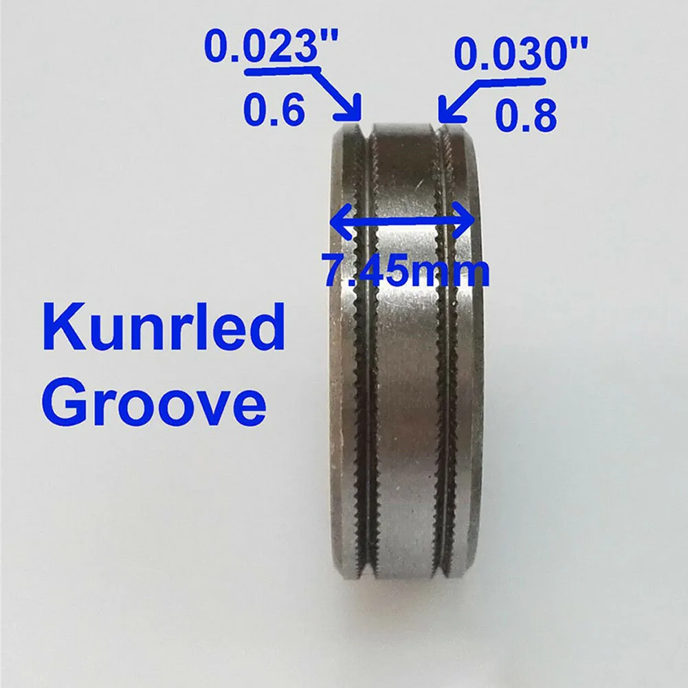 

1PC Mig Welder Wire Feed Drive Roller Roll Parts 0.6-0.8 Kunrle-Groove For Lin Coln Clarke Hobart Handler Century