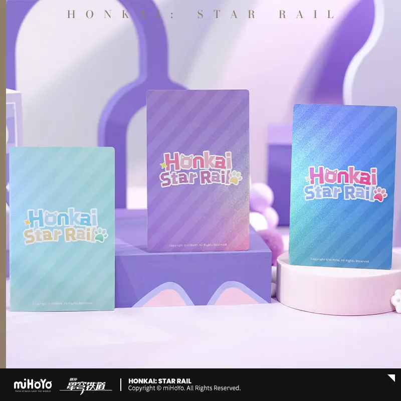 Коллекционные карты с героями аниме Hayakawa Star Rail