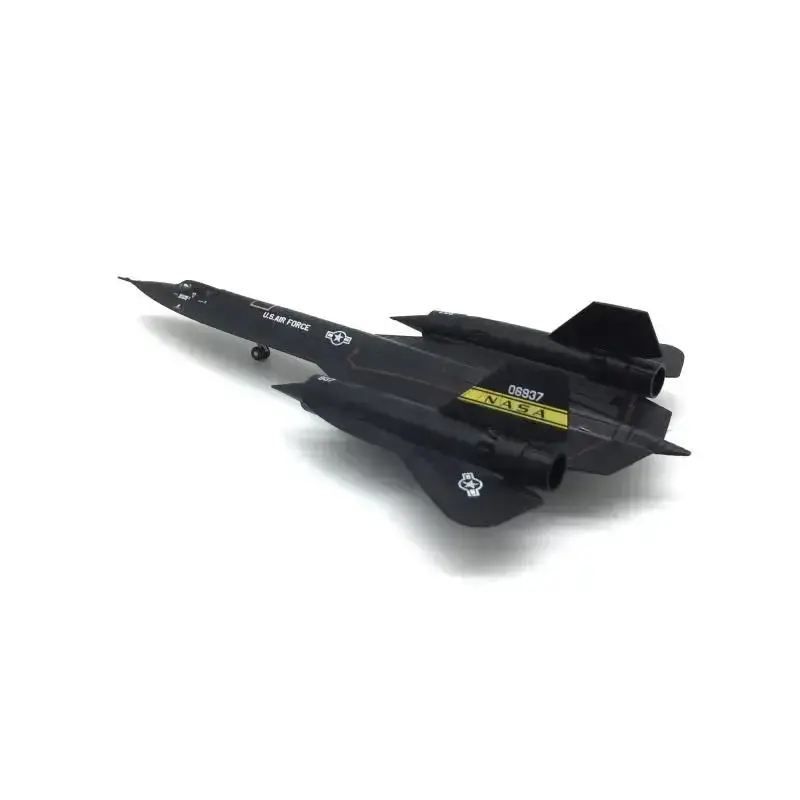 Литая под давлением игрушка из металлического сплава масштаб 1:144 SR-71 SR71 SR71A