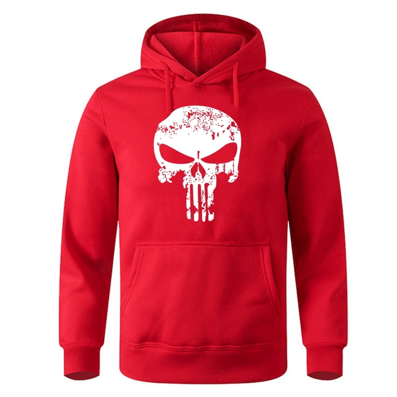 

Fierce Punisher Art It skull Hoodies 2022 Autumn Men's Stylish Hoodie Shirt Purified Cotton Birthday Gift Homme Sweatshirt
