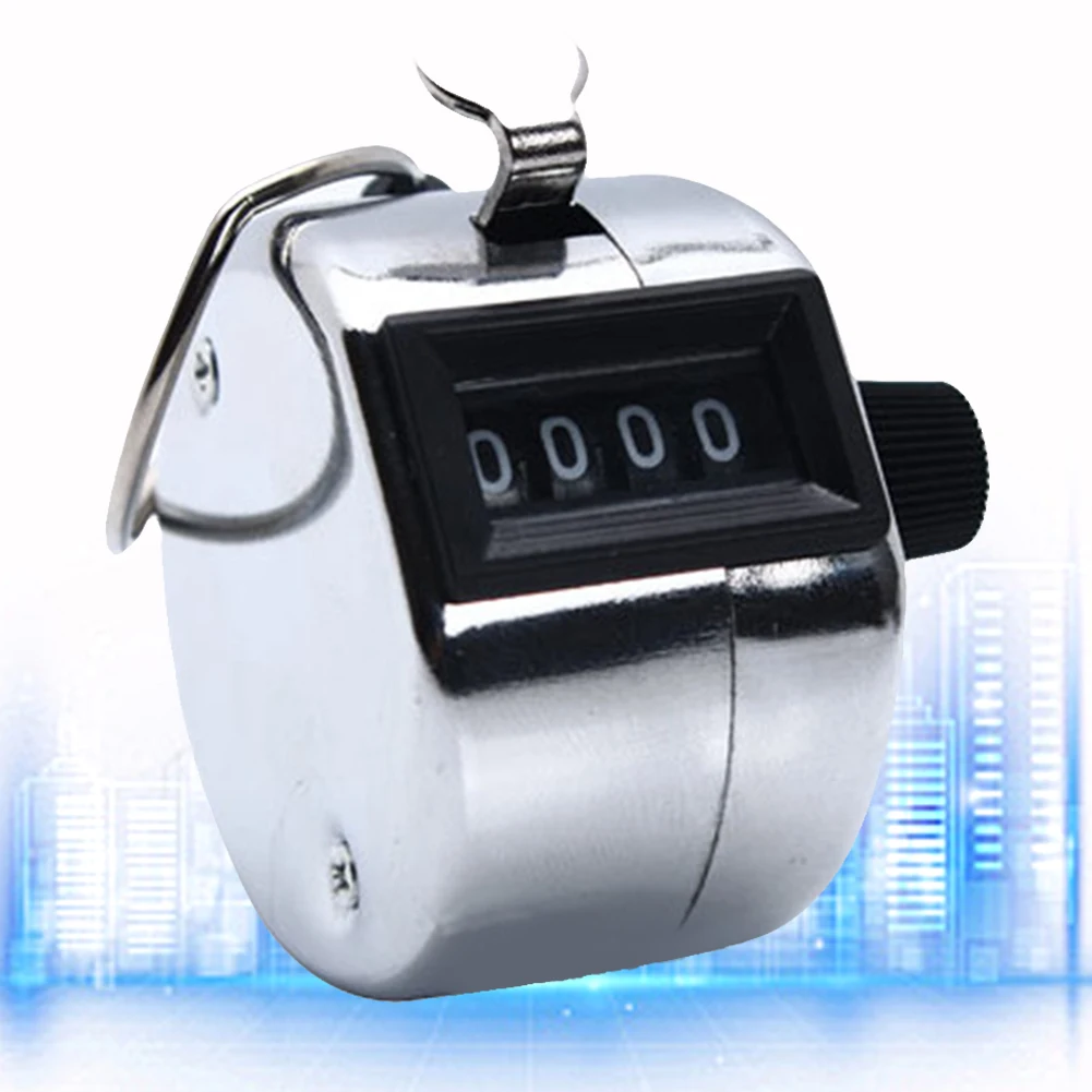 4-значный номер счетчик-кликер ручные механические счетчики кликеры для подсчета