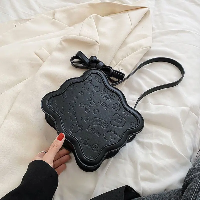 Women's Messenger Bag New High Quality Handbag Fashion Adjustable Shoulder Bag PU Cute Mini Exquisite Purse Storage Bag