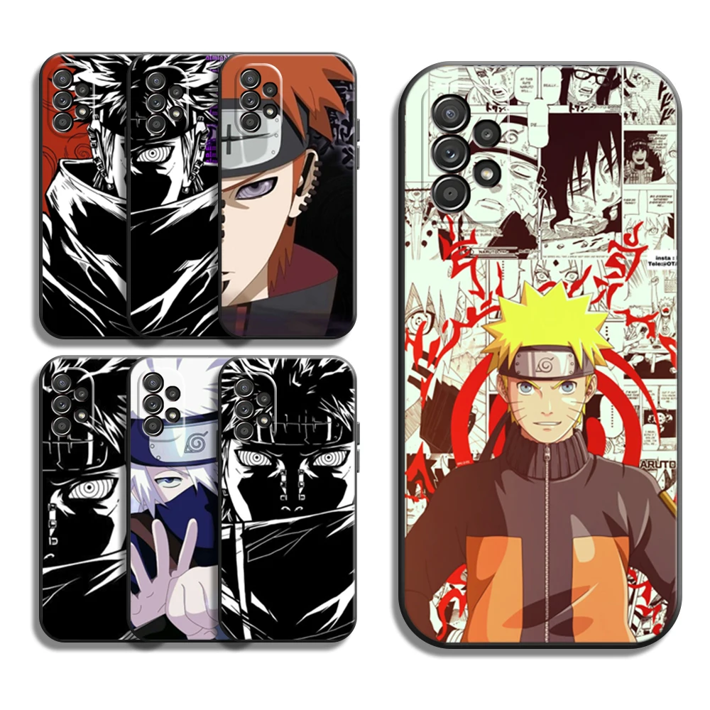 

Naruto Japanese Anime Phone Cases For Samsung A51 4G A51 5G A71 4G A71 5G A52 4G A52 5G A72 4G A72 5G Back Cover Funda Coque
