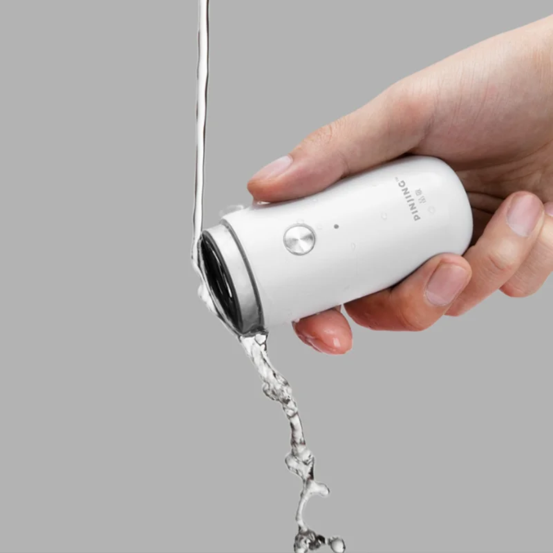 Электробритва XIAOMI PINJING ED1, портативная мини-бритва с зарядкой от USB, триммер для бороды, моющаяся мужская бритва для сухого и влажного бритья (art.: 3a39ee259ee) - 3a39ee259ee