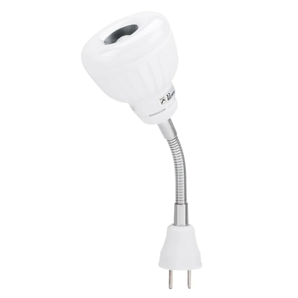 Фото Светодиодная лампа 5W с датчиком движения PIR, теплый белый свет 2700-3200K, 360° °   Поворотный светильник с датчиком движения 400-450 лм, подключаемый к сети, для гаража №1
