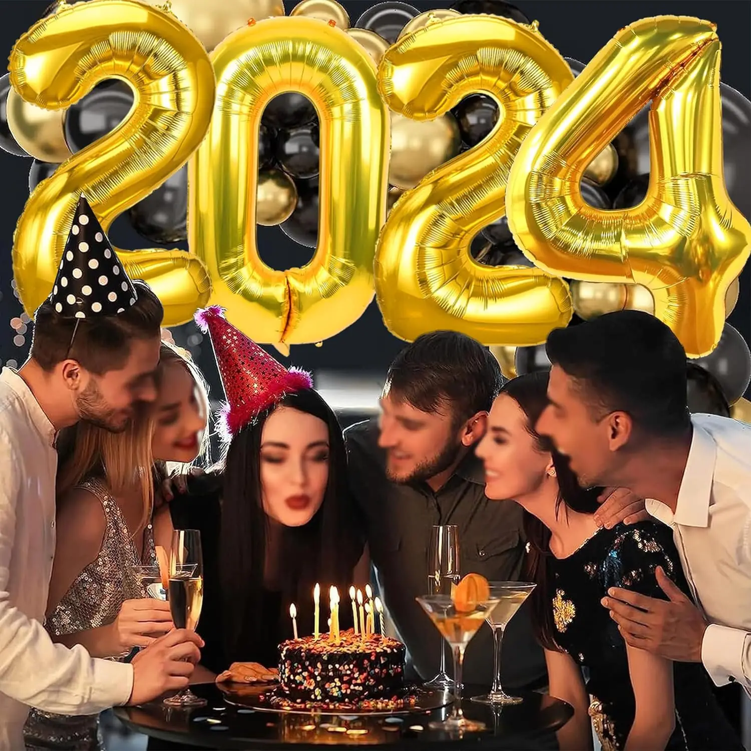 1 шт. воздушный шар из фольги с цифрами