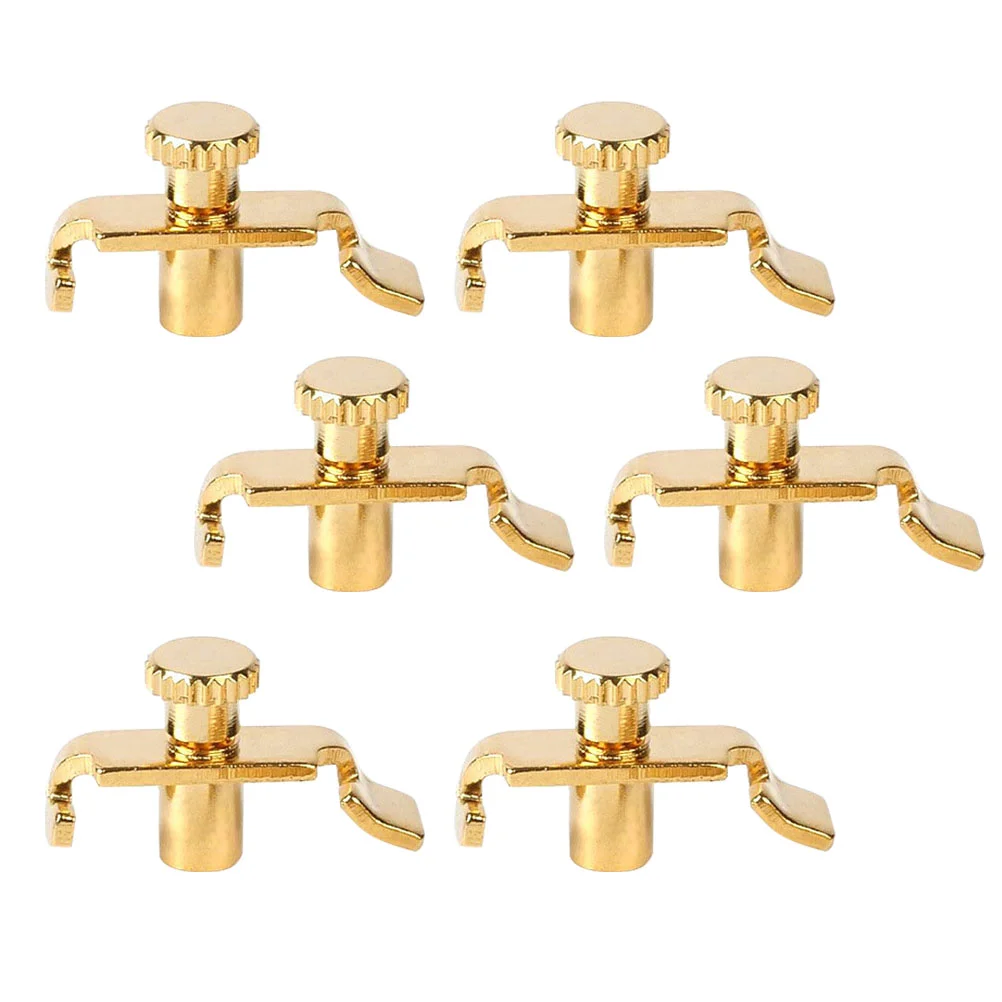 

6pcs Erhu String Tuning Tools Erhu Parts Erhu String Winders Bridge Pin Pullers Violin String Adjuster