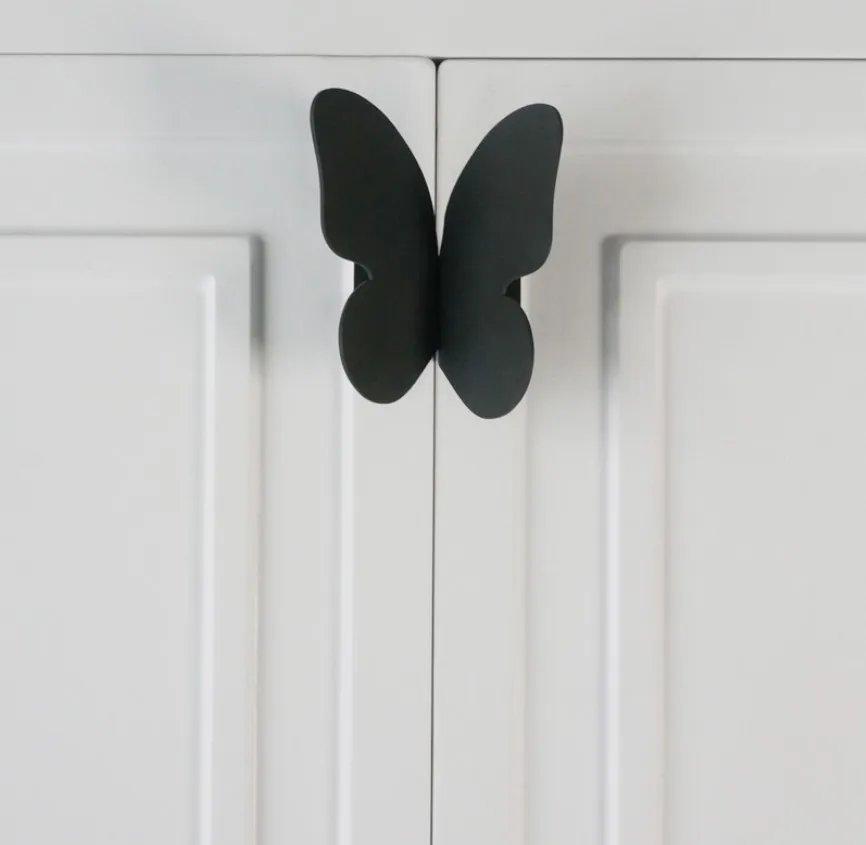 

Ручки-бабочки TINYHOB из латуни, золотые/черные/розовые/белые