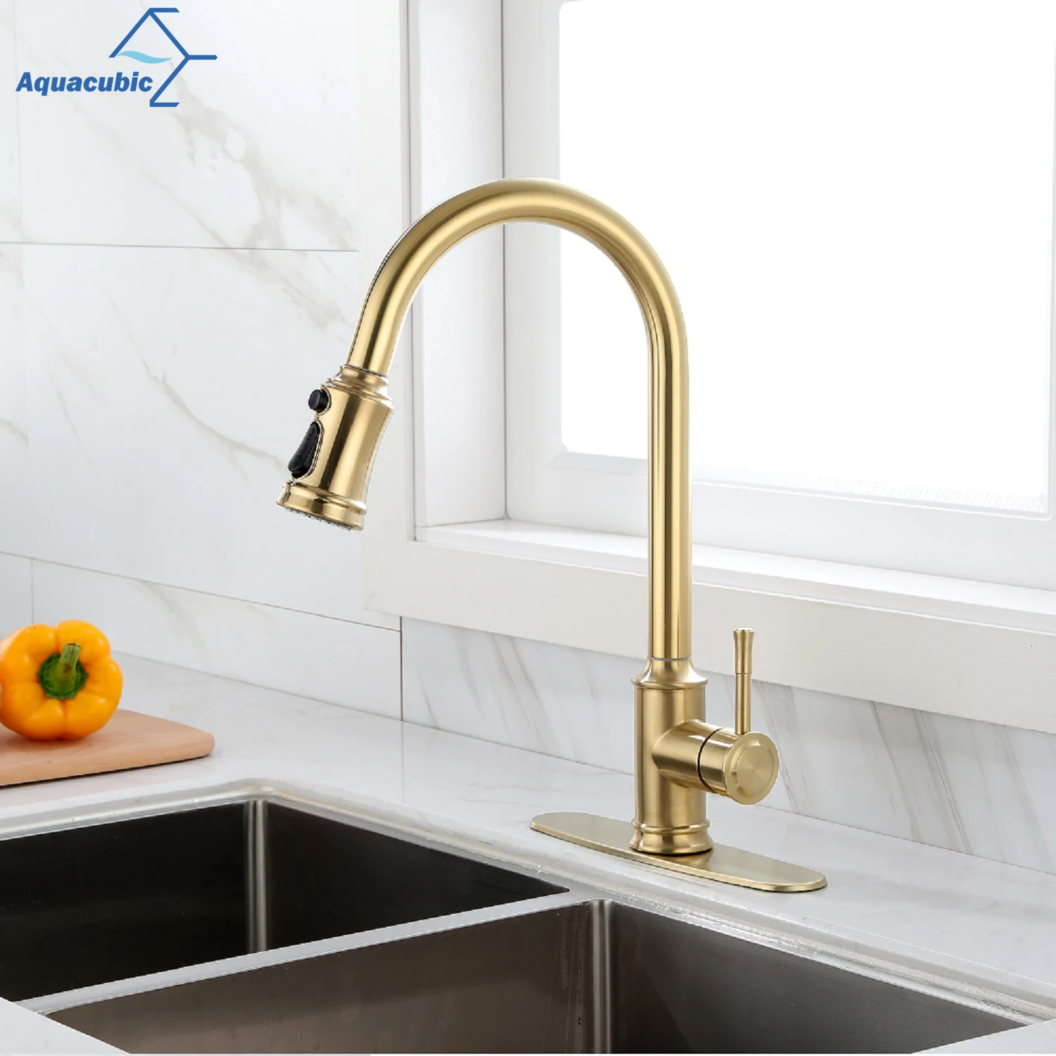

Ready to Ship Gold Smart Touch Kitchen Faucet Crane For Sensor Kitchen Water Tap Sink Mixer Rotate Touch Faucet Sensor Water Tap