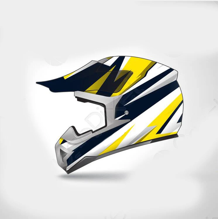 

Motorcycle Helmet Sticker Side Wrap Vinyl Decal Sticker Design Die Cut Lightning Abstract Stripes Helmet Vinyl Sticker