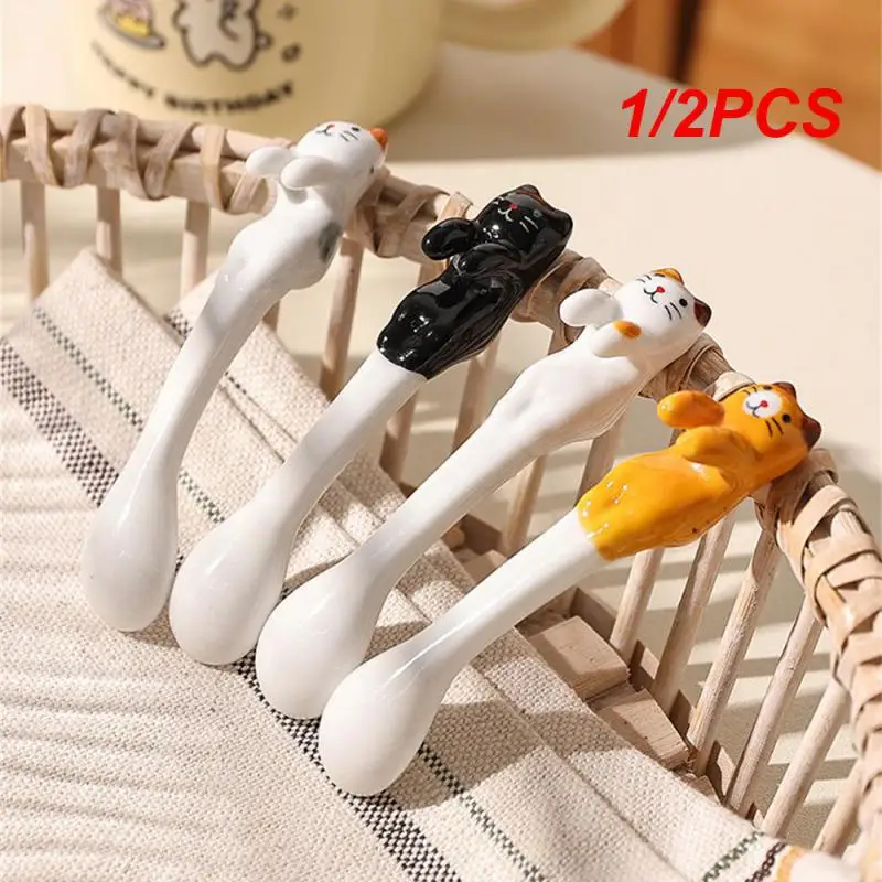 

1/2 шт. кофе 31 г удобный захват прочный и крепкий узор прозрачная и яркая гладкая глазурованная поверхность мини-мультфильм