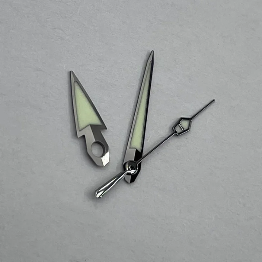 12.5MM Watch Hands C3 Luminous Red Luminous/black Luminous Personalized Hands for NH35/NH36/4R/6R Movements Watch Accessories