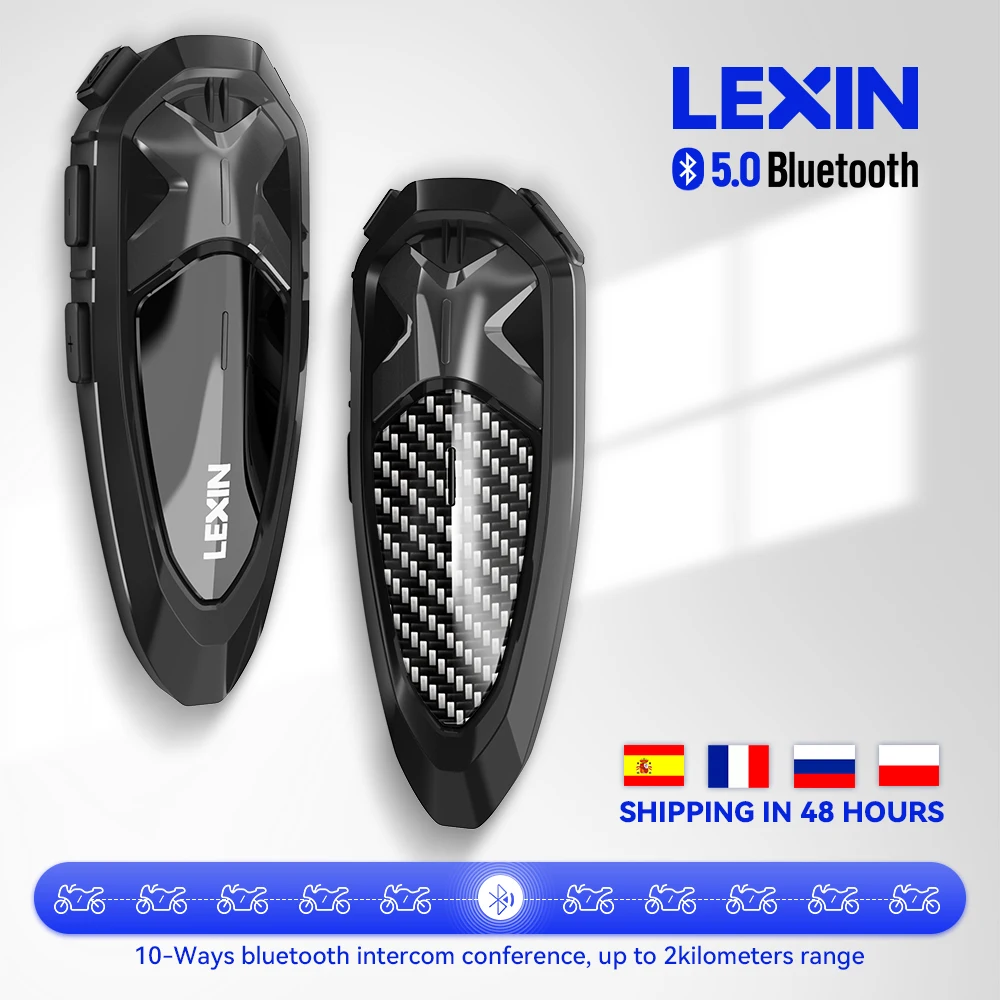 	Lexin LX-GTX Intercom Motorcyc	