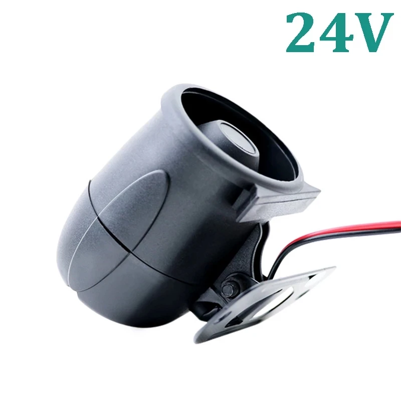 

24V Car Anti-theft Horn Siren Horn 30W Waterproof Car Horn Alarm Emergency Police Siren Air Horns 8Ohm 105DB