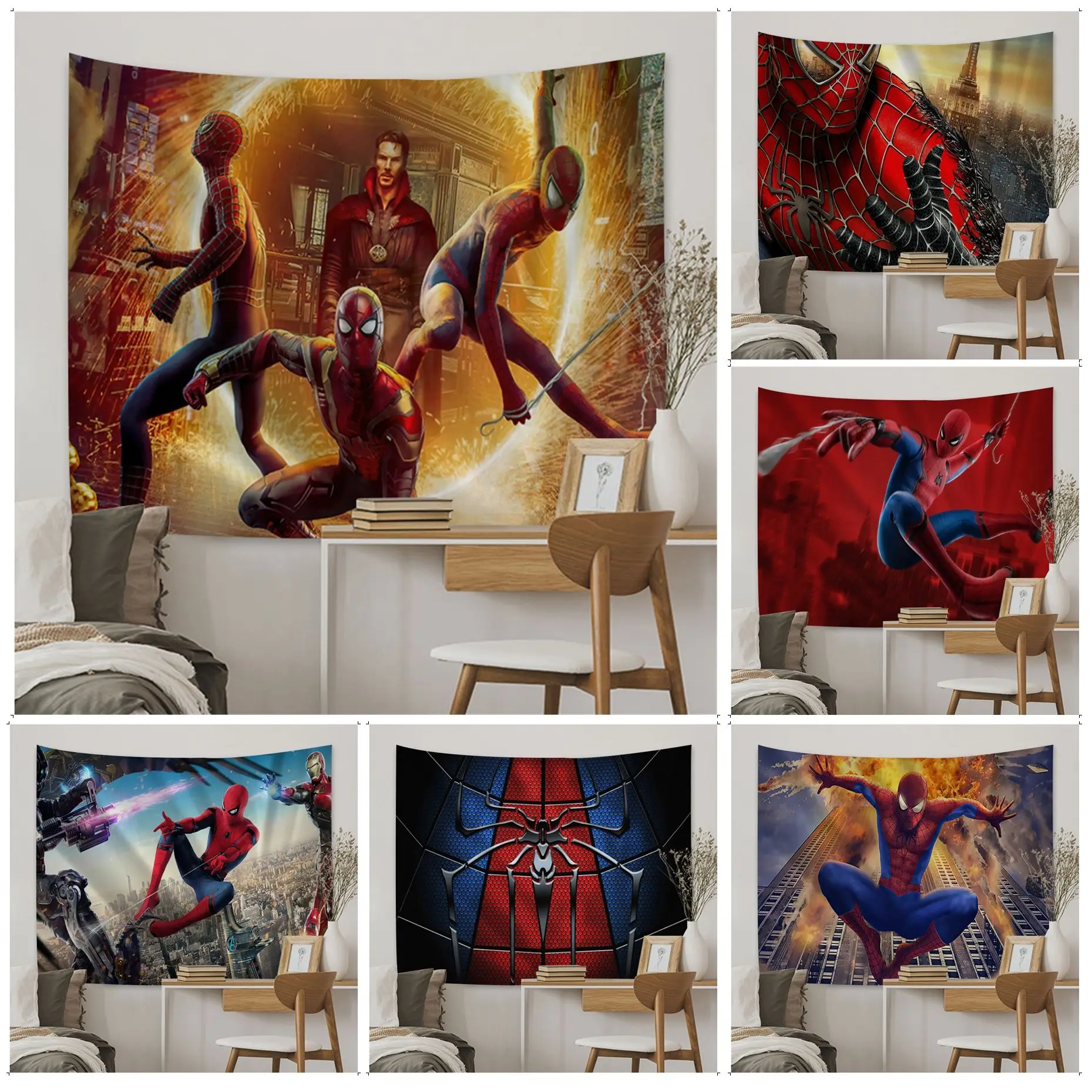 

Disney Spiderman Wall Tapestry Japanese Wall Tapestry Anime Japanese Tapestry