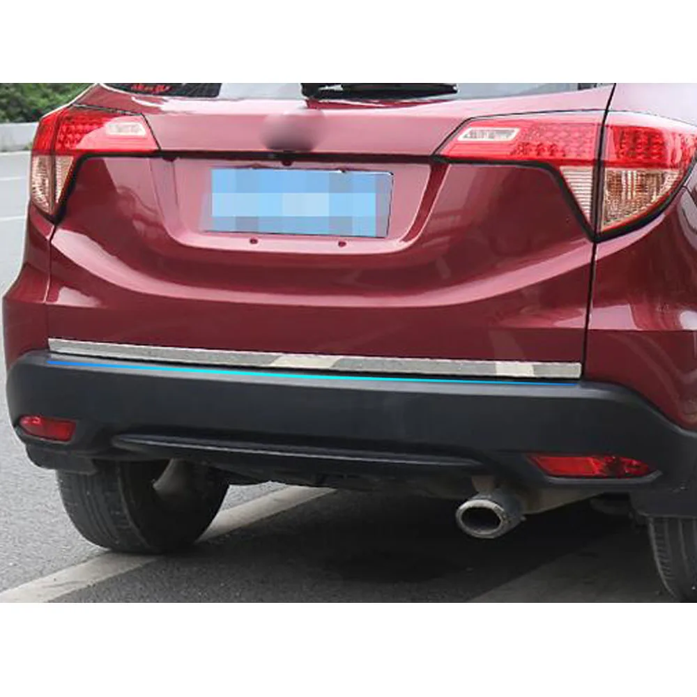 Для Honda HRV HR-V Vezel 2014 2015 2016 2017 2018 Автомобильная задняя дверь из нержавеющей стали