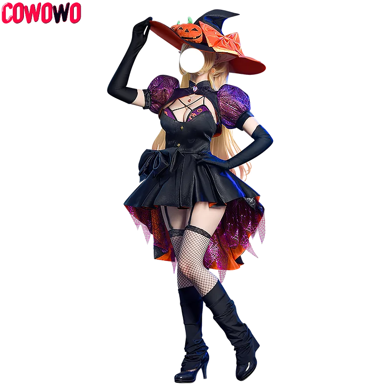 

COWOWO My Dress Up Darling Kitagawa Marin Halloween Woman Dress Cosplay Costume Cos Game Anime Party Uniform Hallowen Play Role