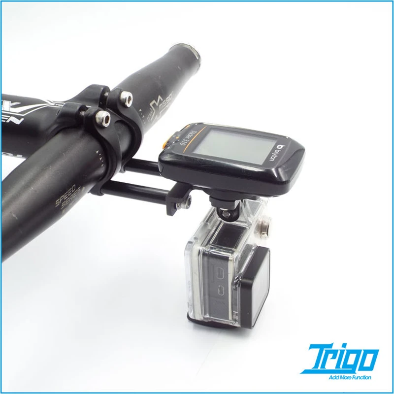 

TRIGO TRP1812/1812L GPS Road Bicycle Cycling Stem Computer Mount MTB Bike Computers Holder GOPRO Headlight Bracket