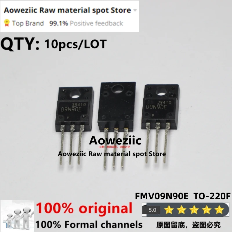 Aoweziic 100% новый импортный оригинальный FMV09N90E 09N90E TO-220F MOS FET 9A 900V