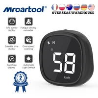 mrcartool m30 car mini obd gps head up display digital hud speedometer overspeed alarm automotive accessories compass