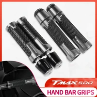 motorcycle universal handle hand bar grips for yamaha tmax500 2001 2002 2003 2004 2005 2006 2007 2008 2018 handlebar grip ends
