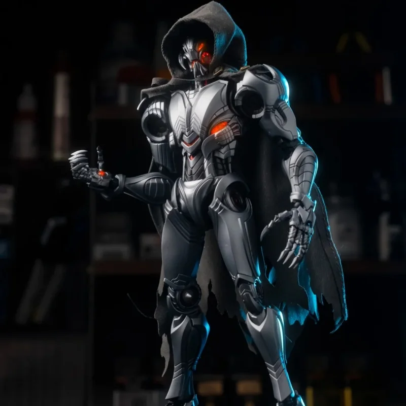 Фото Новая коллекционная фигурка BLOKEES Legend Edition Ultron Marvel Rivals Series, ультра-подвижная модель для сборки, игрушка-подарок. №3