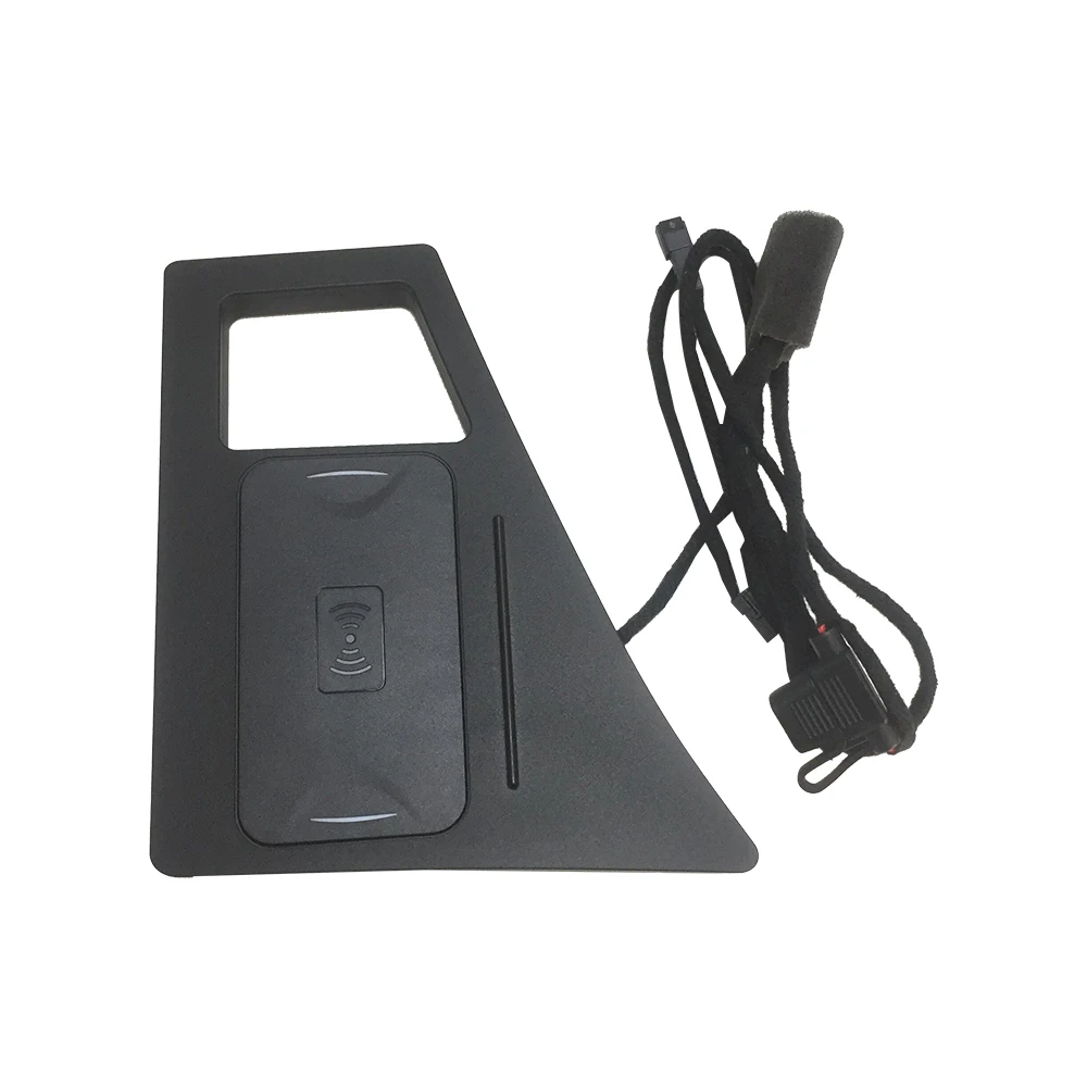 15w wireless charger for audi q7 2017 2018 fast charging board qi quick charge panel mount phone holder car accessories free global shipping