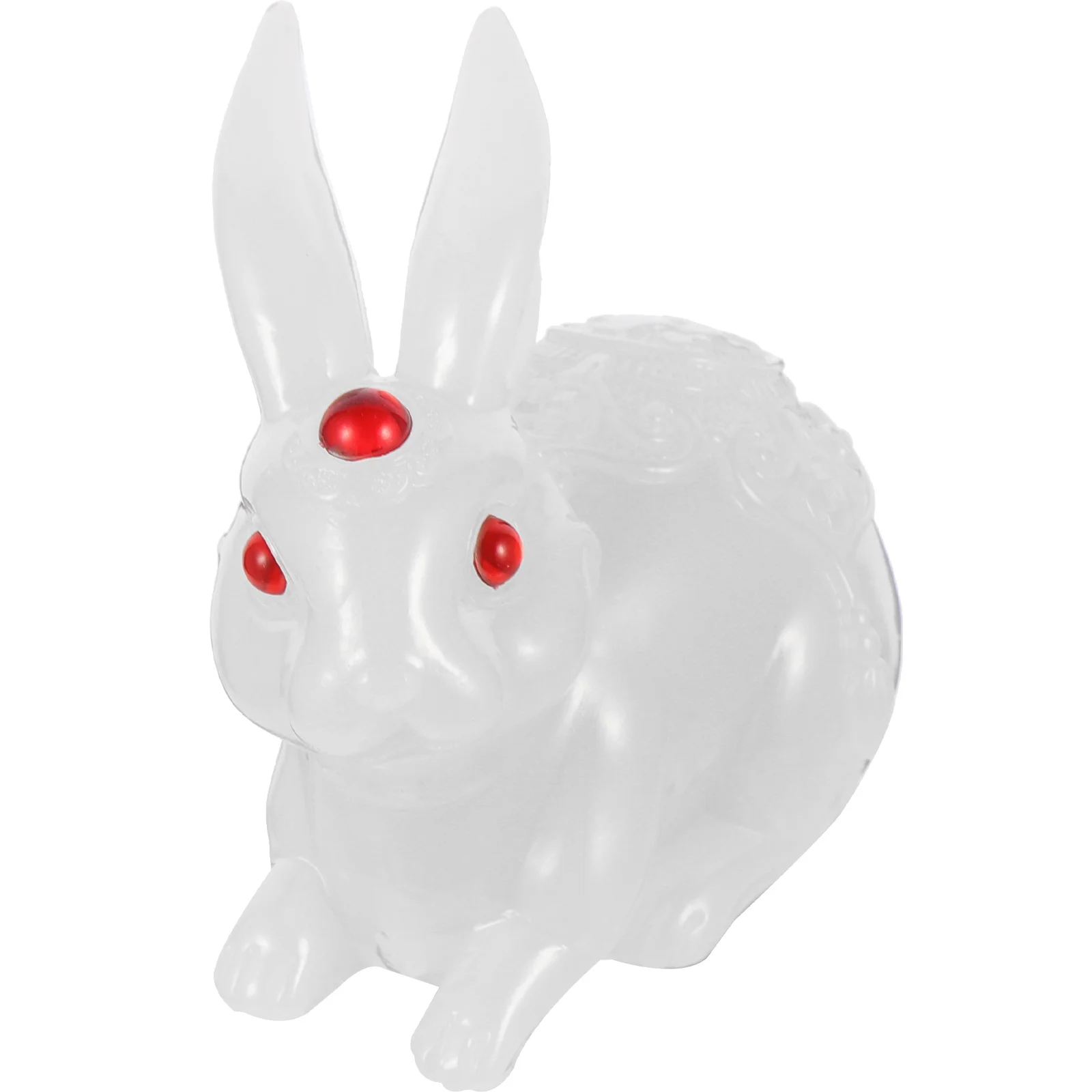 

Resin Rabbit Ornament Lovely Rabbit Figurine Kids Bedroom Ornament Rabbit Model