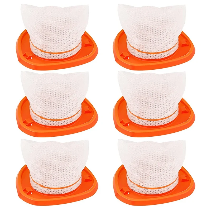 

6 Pack Replacement Filters For HNVCF10 Hand Vacuums,HNVC215BW52,HNV215B12,HNVC215B10,HNVC115J06,HNVC115B22