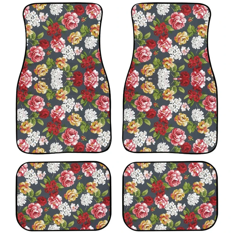 4 шт./упаковка водонепроницаемые Нескользящие Коврики для ног автомобиля |