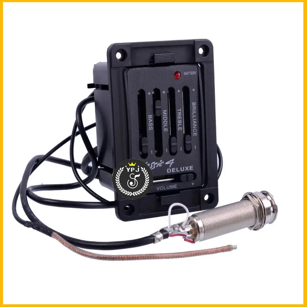 1 комплект новый пикап для акустической гитары Classic 4 Deluxe предусилитель 4-полосный