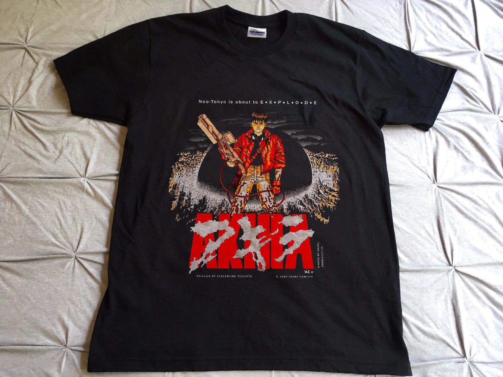 

Vintage 80S Akira T Shirt Stedman Tag 5050 Rare Manga Anime Reprint