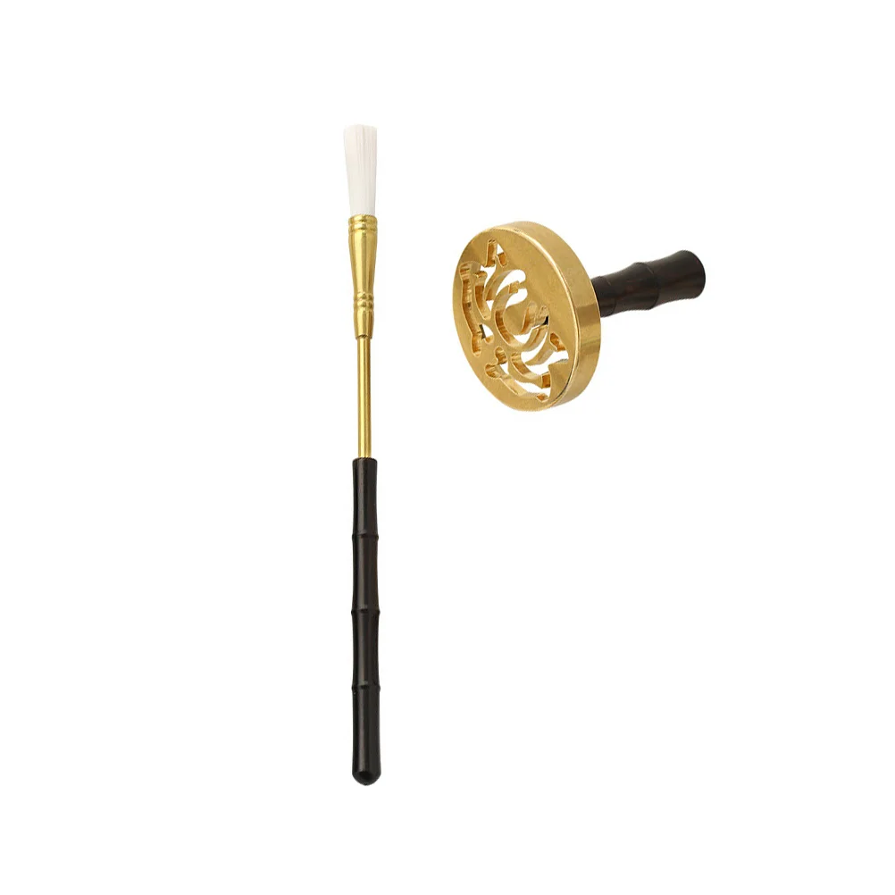

Press Mold Cone Tools Kit Ash Making Tool Copper Seal Spoon Diy Fragrance Burner Molds Brass Brush Shape Spoons Bamboo Stick