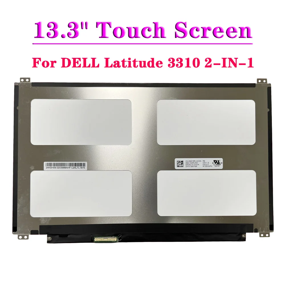

Touch Screen 13.3" R133NWF4 R9 For DELL Latitude 3310 2-IN-1 EDP 40Pin FHD 1920x1080 IPS Notebook LCD Display Panel
