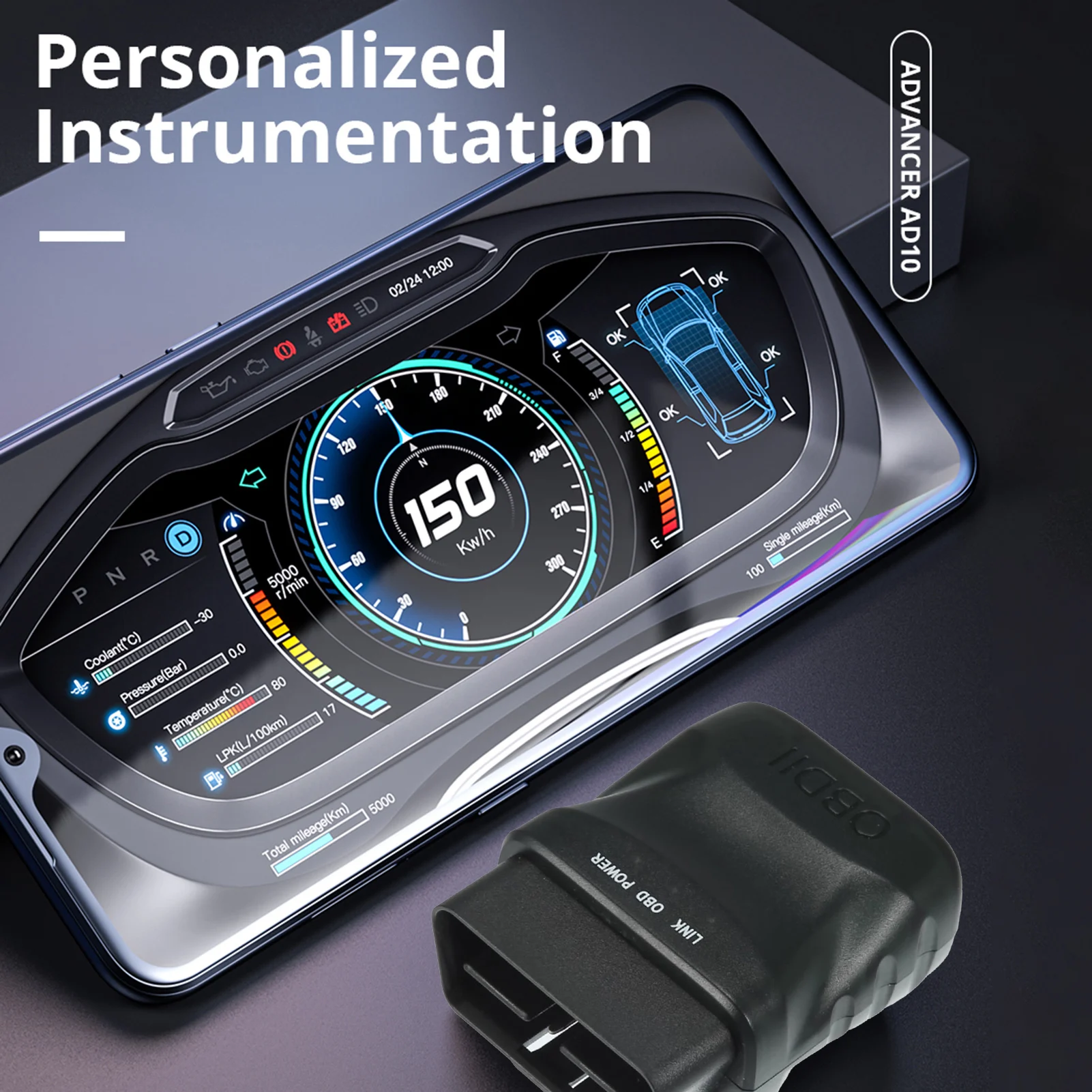 

Car OBD2 Diagnostic Scanner Wireless Automatic Identification Scanner Wifi BT Android IOS Devices Support Auto Accessories