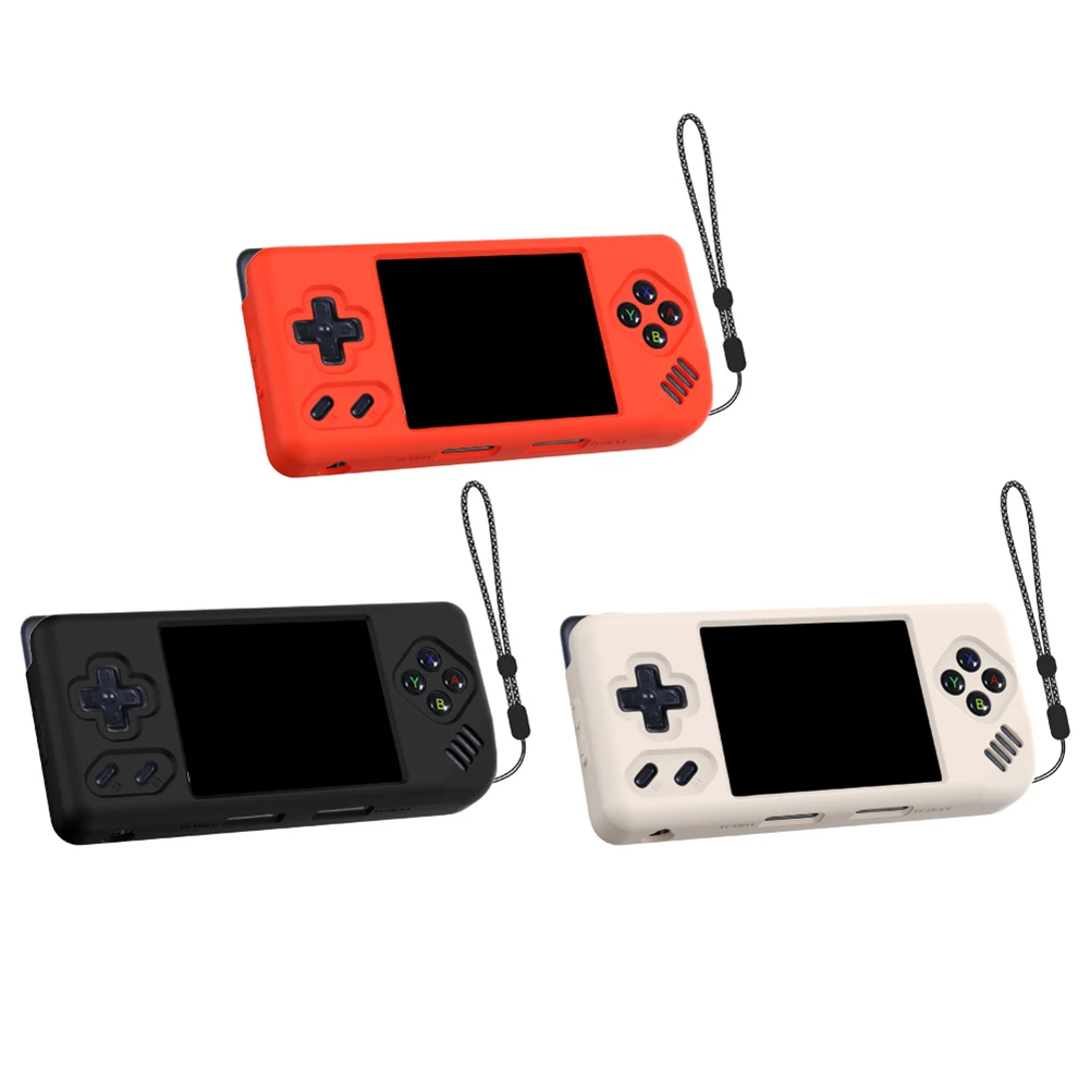 Силиконовый защитный чехол для портативной игровой консоли ANBERNIC RG28XX мягкий с