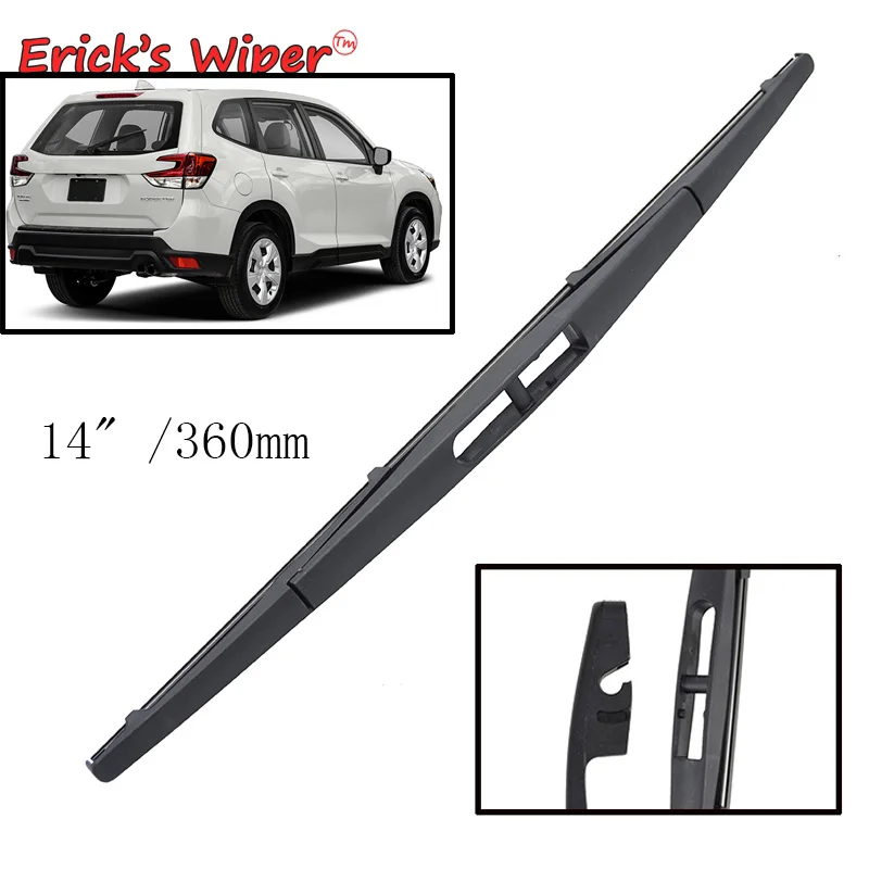 

Erick's Wiper 14" Rear Wiper Blade For Subaru Forester 2019 - 2022 Windshield Windscreen Tailgate Window Rain Brush