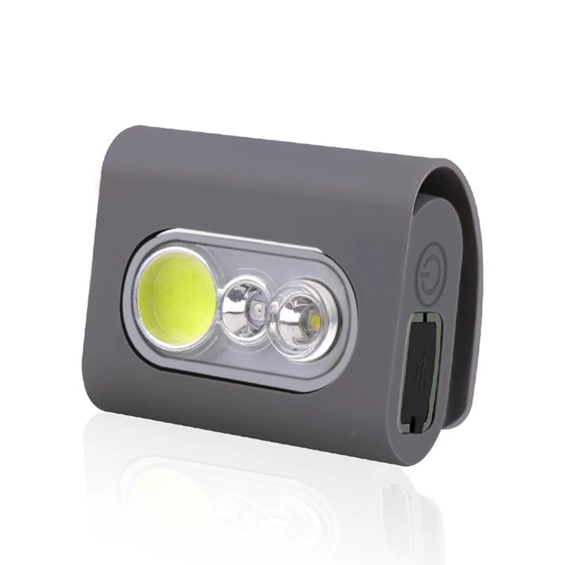 

Outdoor Night Running Lights 5 Lighting Modes USB Rechargeable Jogging Light Clothespin Light Running Light Fishing Lamp