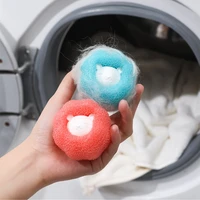 magic sponge laundry ball color sticky hair not hurt clothes washing machine anti winding pet hair remover home cleaning tool