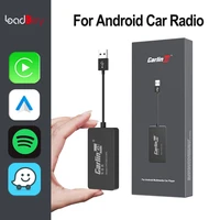 loadkey carlinkit wired wireless carplay wireless android auto dongle for modify android screen car ariplay smart link ios15
