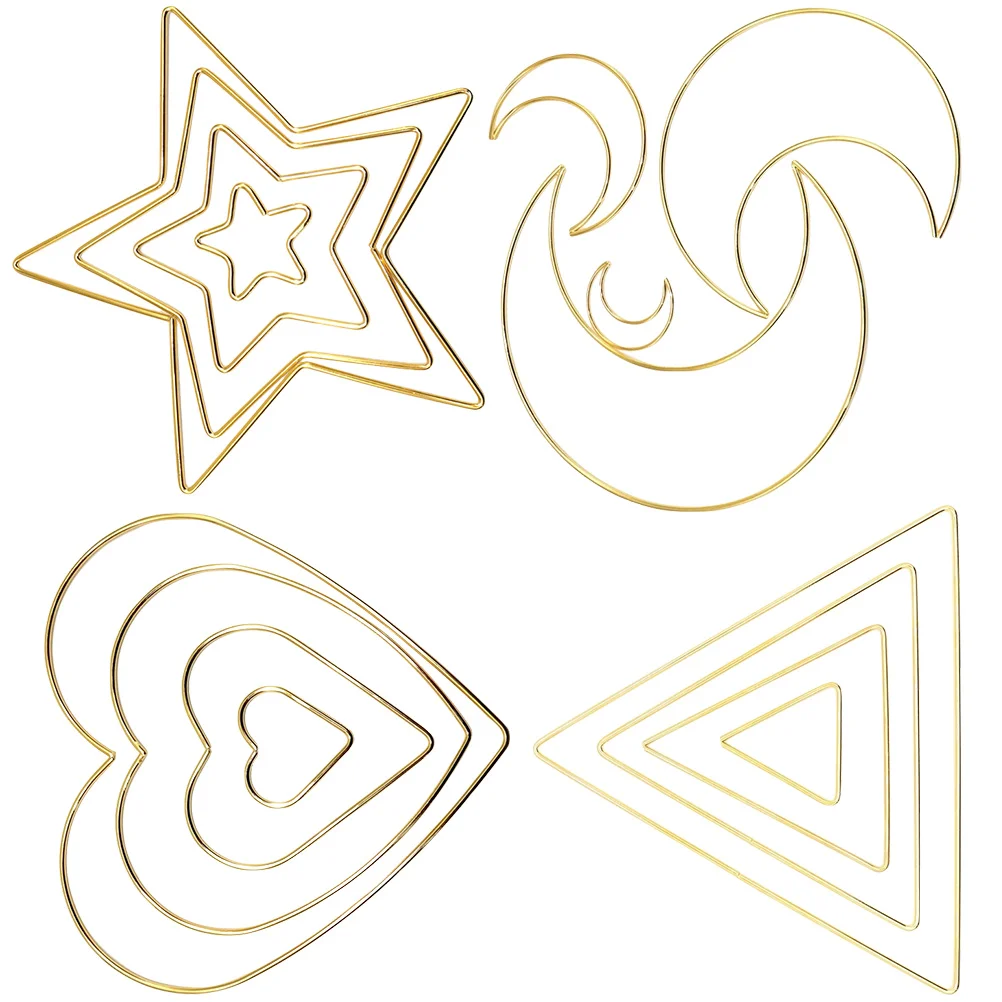 16 шт. металлические обручи Ловец снов венок принадлежности для самостоятельного