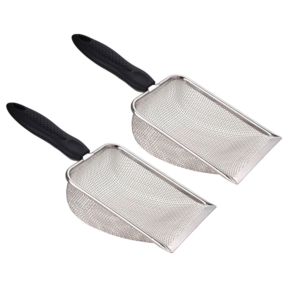 

2 шт., металлические лопатки для кошачьего туалета